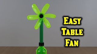 ▷"Table Fan"▷How to Make Electric Table Fan using Bottle ▷Life Hack Tricks▷