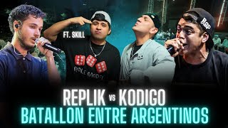 REPLIK vs KODIGO | BATALLON ENTRE ARGENTINOS 🔥😎🤯