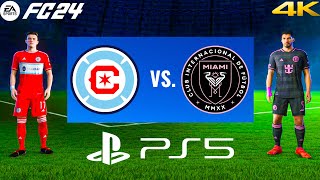 FC 24 - Inter Miami CF vs. Chicago Fire FC | Full Match  | PS5 Gameplay |