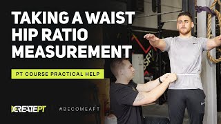 Taking Your Client's Waist Hip Ratio Measurements