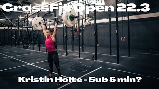 CROSSFIT OPEN 22.3 - Kristin Holte