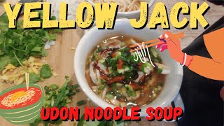 Yellow Jack Catch and Cook | Japanese Udon noodle Soup