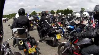 Allied  memorial  remembrance  ride  2017