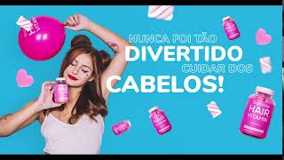 NUNCA FOI TÃO DIVERTIDO NUTRIR OS CABELOS! | GUMMY HAIR