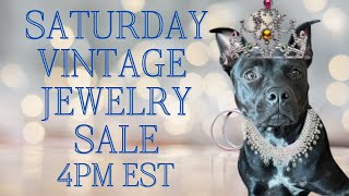 Vintage Jewelry Sale 4PM EST - Art Deco - Bakelite - Rhinestones!  FREE SHIPPING!