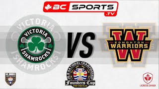 FoundersCup - GM15 - Victoria Shamrocks [BC] vs Edmonton Warriors [AB] - August 18, 2023