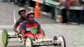 Box Car Racing In Banos, Ecuador