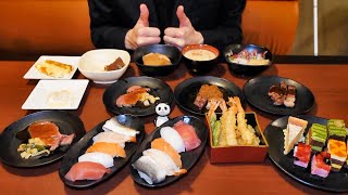 All-you-can-eat sushi, steak, and cake! The largest hotel buffet in the KANSAI Osaka, Japan