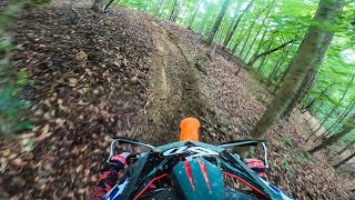 Trying a KTM 300 XC-W / GoPro