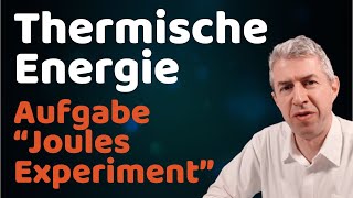 Physik-Aufgabe erklärt: Thermische Energie aus potenzieller Energie