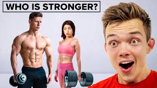 Men And Women Guess Who is Stronger!