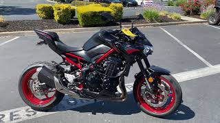 Contra Costa Powersports-Used 2021 Kawasaki Z900 w/ABS brakes supersport streetfighter motorcycle