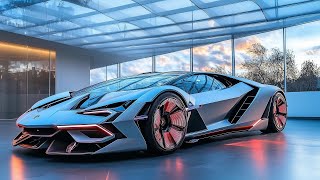 Новый Lamborghini Aventador 2025: футуристическая сила и элегантность вместе взятые! #lamborghini