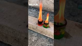 Very powerful glass 😳😳😳 glass experiment fire vs glass 🔥🔥 #experiment #explore #shorts #new