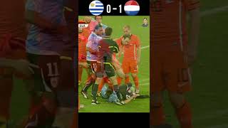 Uruguay vs Netherlands 2010 World Cup Semi-Final Highlights #shorts#football#youtube