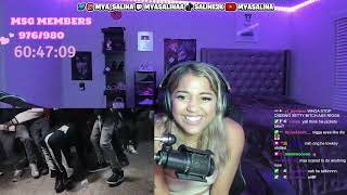 Mya Salina REACTS to Yus Gz - Cemetery ( Live Performance ) #FaceofBx #COEK