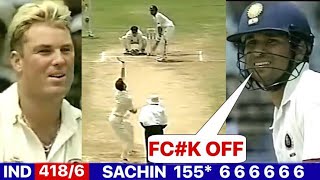 India’s greatest batsman match winner Sachin Tendulkar stunning 155 vs Australia 1998