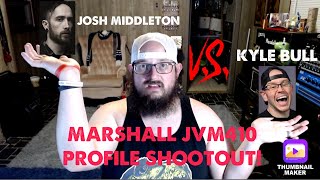 KYLE BULL VS. JOSH MIDDLETON MARSHALL JVM410 KEMPER PROFILE SHOOTOUT #kemper #schecter #metal #shoot