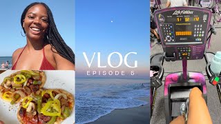 Vlog: Easy Meal Prep, Quick Workout, Beach Day, Grocery Haul