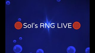 🔴 Sol's RNG Live 🔴 (Roblox Sol's RNG)