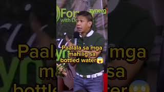 Paalala sa mga mahilig uminom ng bottled water (by Doc Atoie)