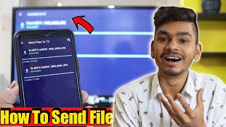 How to send Files to Android TV | Share / Transfer Files from Android Mobile to Mi TV