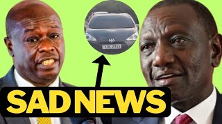 Rigathi ALERT over Black Subaru(PHOTO) Ruto Planted in Karen Gate Since Sunday-Details Leak