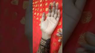 ऐसे लगाएं दुल्हन मेहंदी ।।#mehndi #bridalmehndi #shorts #shortvideo #youtubeshorts