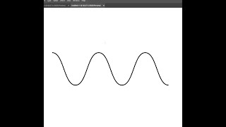 Create perfect waves or zig zags in Adobe illustrator.