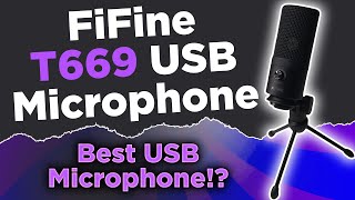 FIFINE T669 USB Microphone Unboxing & Review!