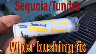 How to cheaply fix Toyota Sequoia / Tundra windshield wipers