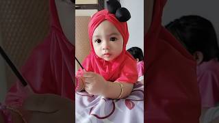 Gemes! bayi lucu belajar ngomong #bayilucu #bayibelajarngomong #cutebaby #shorts #youtubeshorts