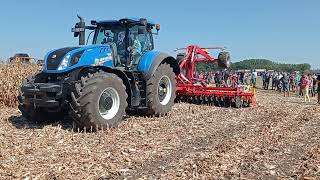 Bábolnai gazdanapok 2021, New Holland T7, Pöttinger Terradisc 6001, eredeti hanggal