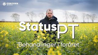 Status PT ¨Behandlinger i foråret¨  (Raps)