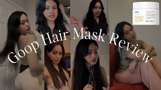 I fight frizz & buy less because of this hair mask | Goop Beauty Shine Bath Hair Mask Review