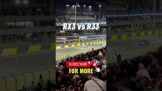 RX3 vs R33 GTST #rollracing #rx3 #motorsport #carenthusiast #rotary #rb25det #r33 #r33 #r33gtr