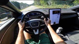 2024 Ford Mustang Mach E GT Rally: POV Drive, Impressions and ASMR