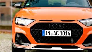 2020 Audi A1 citycarver pulse orange driving scenes and exterior interior