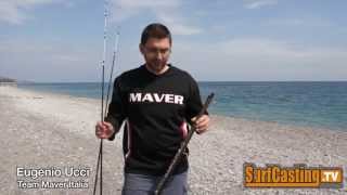 Canna maver jurassic tre sezioni 190 gr