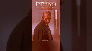 The Fall Of Maul || Star Wars: Episode 1 - The Phantom Menace || #shorts #starwars #movie