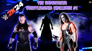 WWE 2K24: The Undertaker vs Sting "WrestleMania Challenge #1" (Xbox Series X)