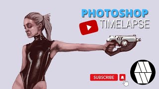 Photoshop Timelapse - 'Sifi Girl'