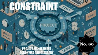 🔒Constraint 🔄 Project Management Acronyms and Glossary | No. 90📘