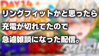 【リングフィットやるつもりが充電がなかったので雑談】【にじさんじ/緋八マナ】