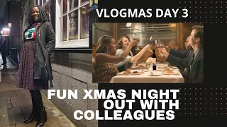 THE MOST FUN CHRISTMAS NIGHT OUT WITH COWORKERS / VLOGMAS 2022 DAY 3