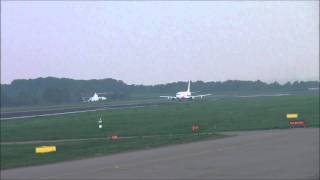 Departure Tailwind Airlines B.737-400 from Maastricht-Aachen Airport to Antalya