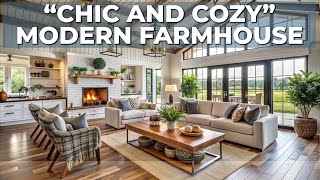 Chic and Cozy: Modern Farmhouse Transformation You Must See!