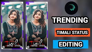 New Timli Status editing alight motion 2023|Video editing alight motion|♥️ Trending status editing|