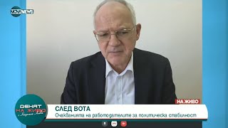 Председателят на УС на АИКБ Васил Велев в „Денят на живо” по NOVA NEWS (03-ти октомври 2022 г.)