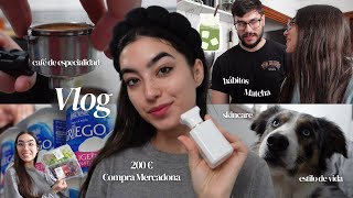 ¡Mi Nevera Está Vacía! COMPRA MERCADONA +200€ 😱🛒 Unboxing Café ☕ VLOG ✨